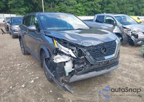 2021 Nissan Rogue Sv Intelligent Awd z USA, uszkodzony, nr VIN 5N1AT3BB0MC838878